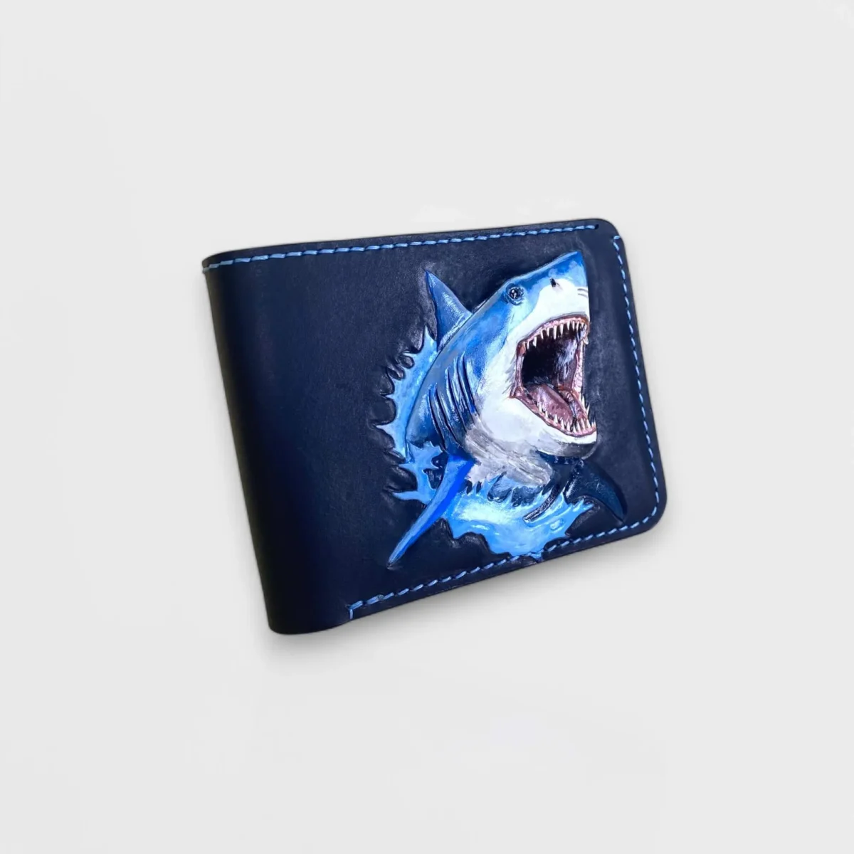 Ocean Hunter Deri Cüzdan - Görsel 3