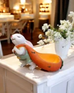 Cute Little Worker Bunny Dekoratif Kase