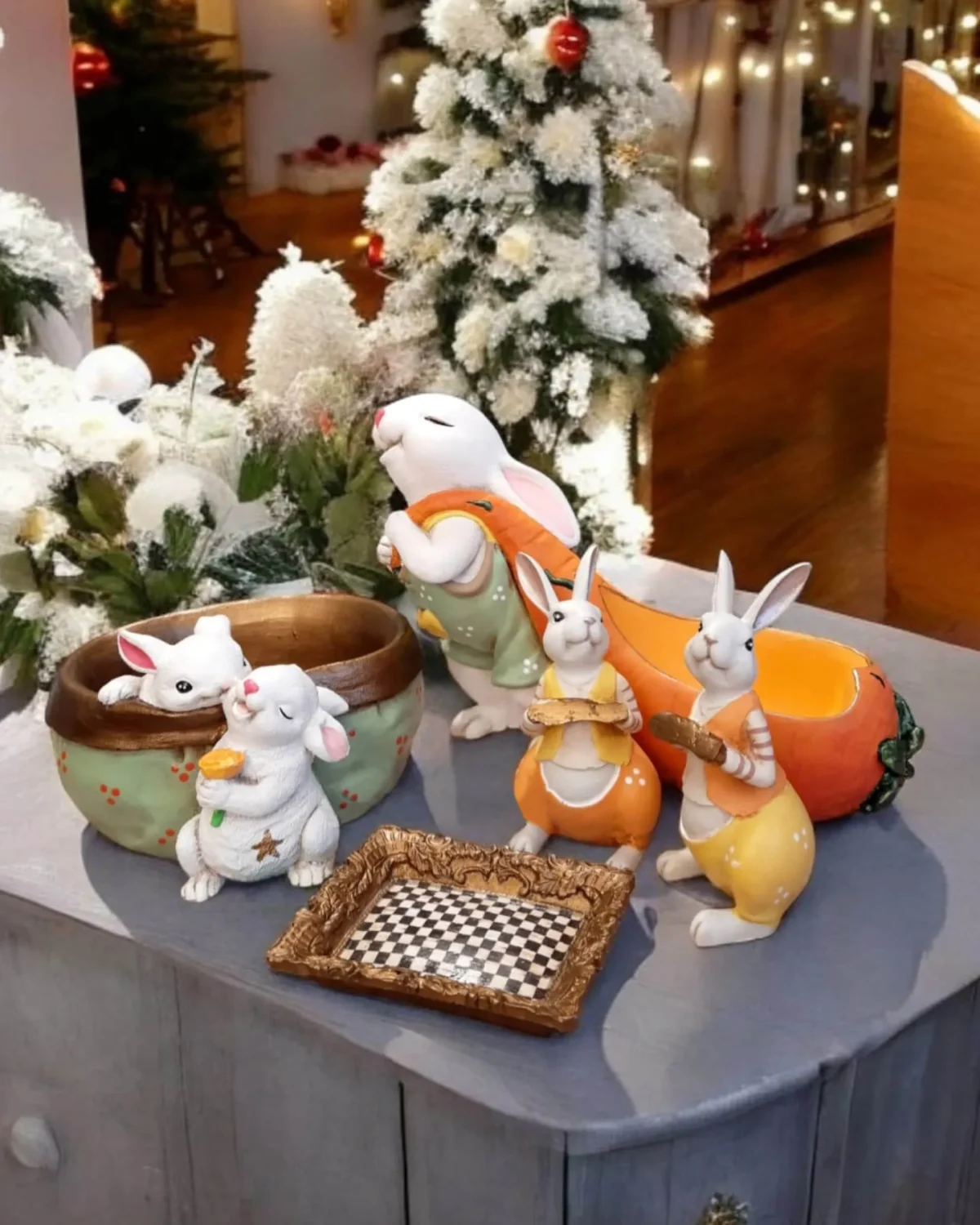 Cute Little Worker Bunny Dekoratif Kase - Görsel 4