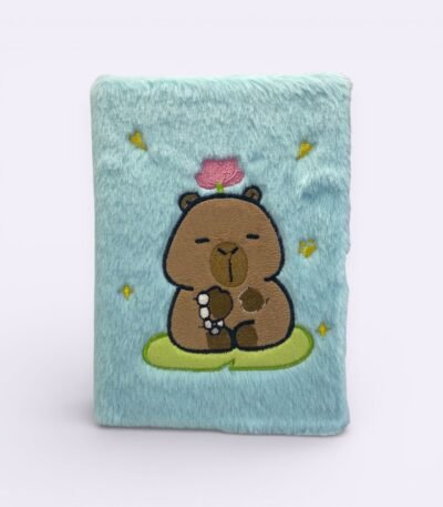 Sevimli Ayıcık Mavi Peluş Defter