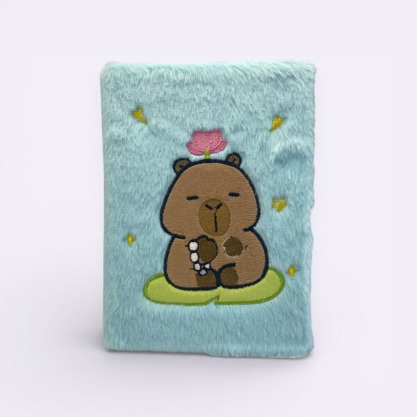 Sevimli Ayıcık Mavi Peluş Defter