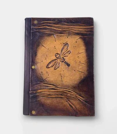 Dragonfly El Yapımı Deri Defter