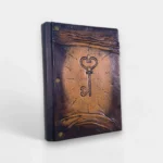 Keeper of Secrets El Yapımı Deri Defter - Görsel 3