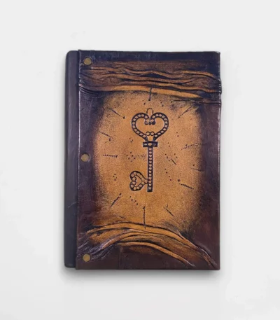 Keeper of Secrets El Yapımı Deri Defter