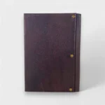 Hamsa Hand El Yapımı Deri Defter - Görsel 5