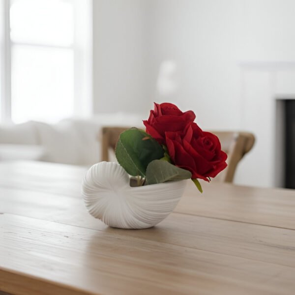 İstiridye tasarımlı dekoratif kase