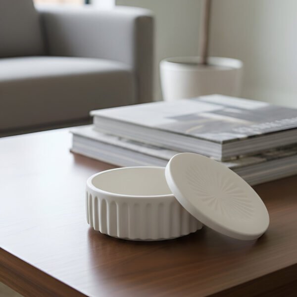 Kapaklı Dekoratif Kase & Sunumluk