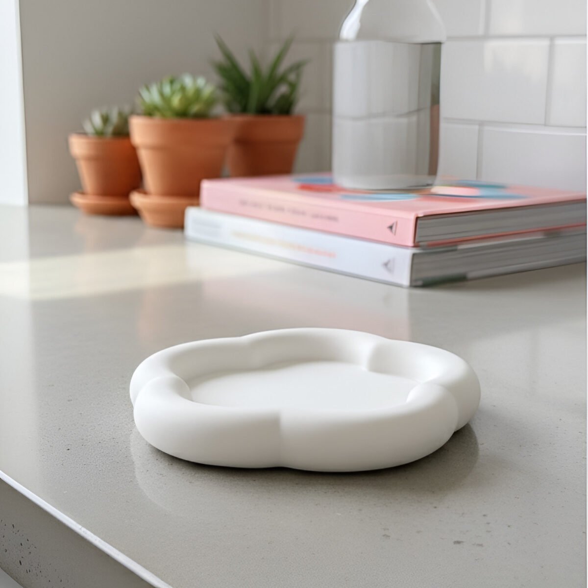 Papatya Tasarım Dekoratif Tabak - Görsel 3