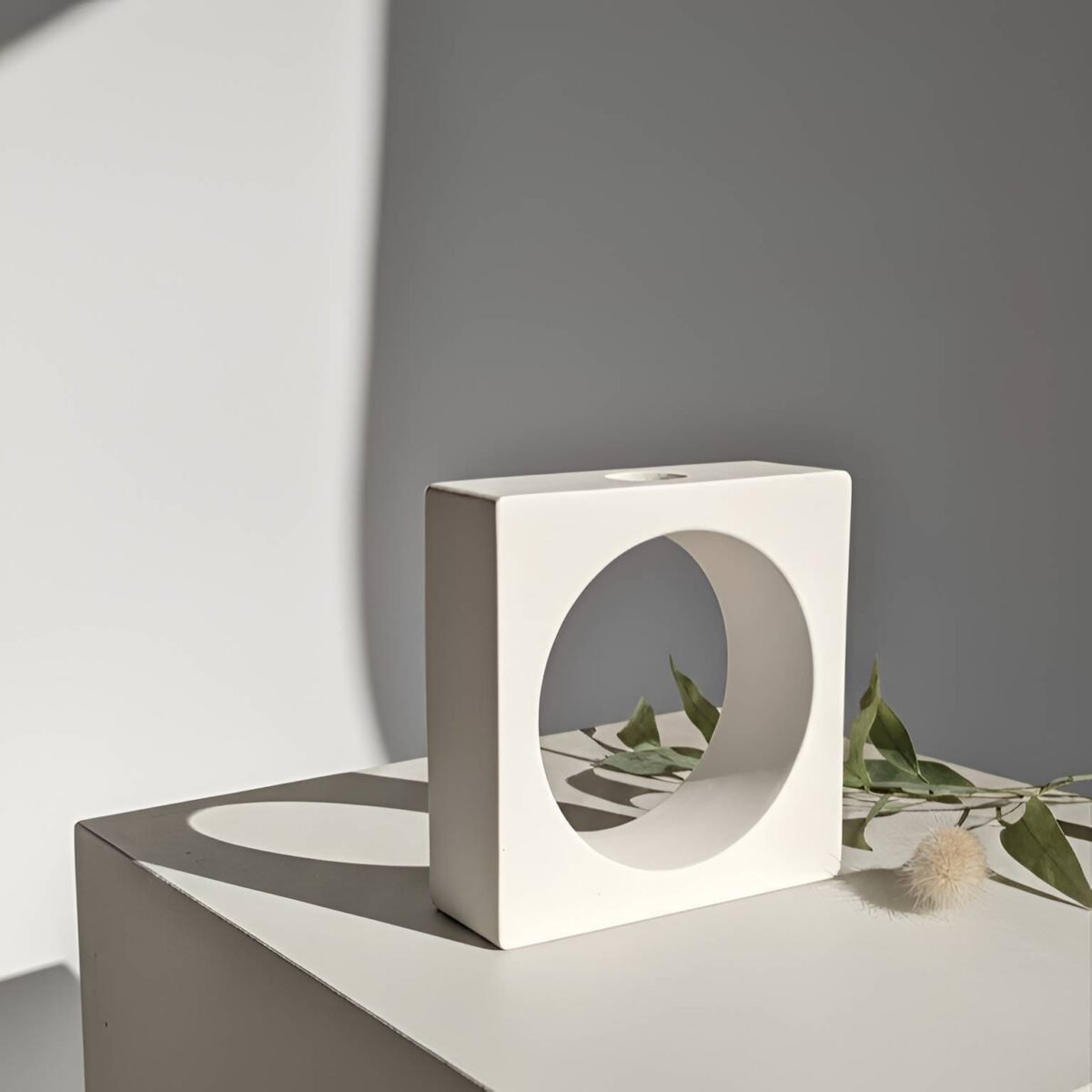 Kare Tasarım Dekoratif Vazo - Görsel 4