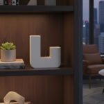 Modern Geometrik İkili Mumluk - Görsel 6