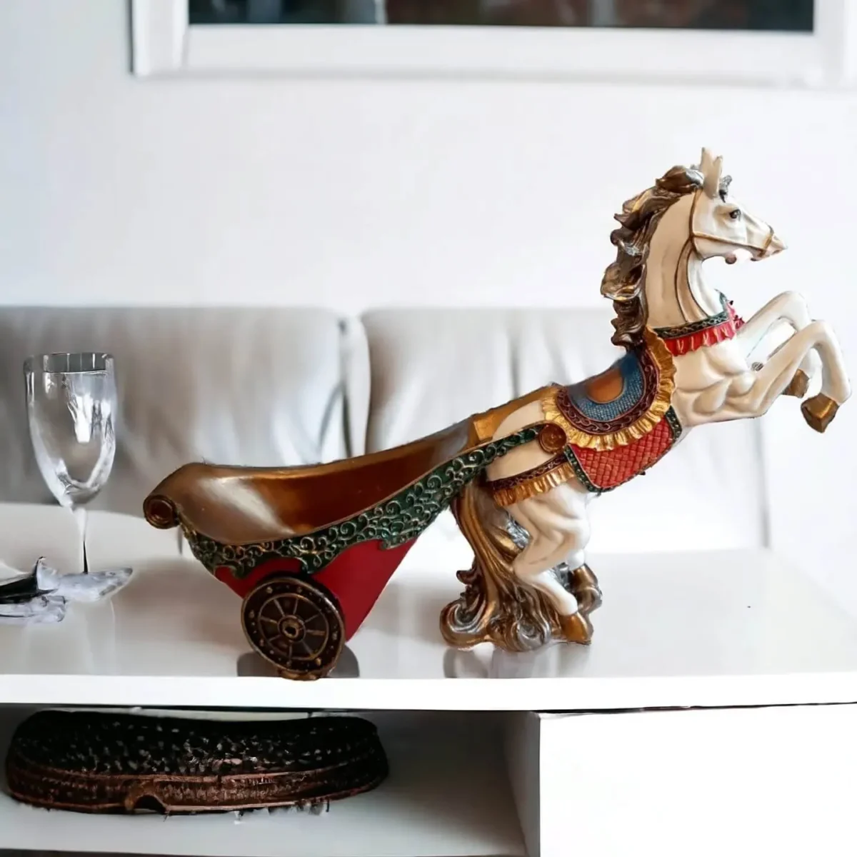 Regal Equestrian Şarap Tutucu - Görsel 4