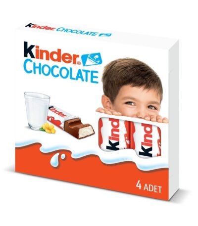 Kinder Chocolate 4'lü 50 Gr