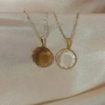 Yuvarlak Tasarım 'Komorebi' Kolye