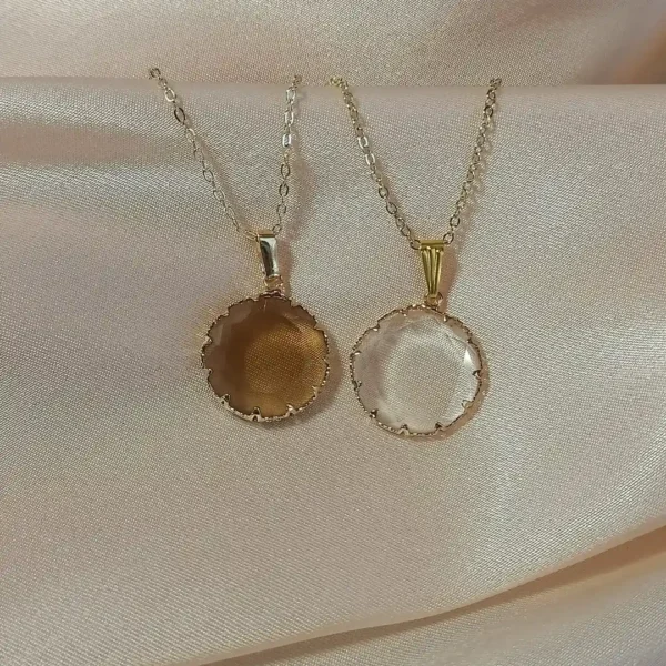 Yuvarlak Tasarım 'Komorebi' Kolye