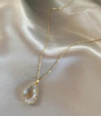 Damla Tasarım Saydam 'Komorebi' Kolye