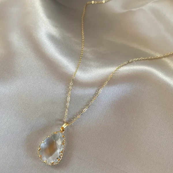 Damla Tasarım Saydam 'Komorebi' Kolye