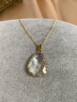 Damla Tasarım Saydam 'Komorebi' Kolye