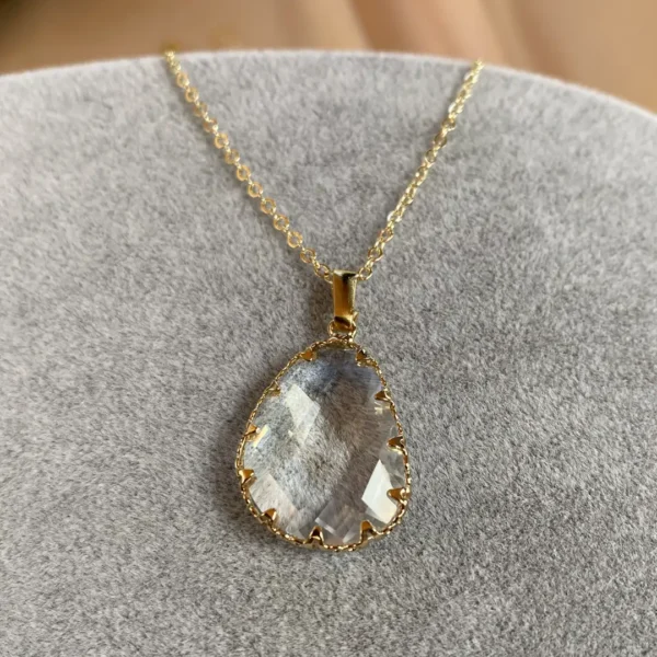 Damla Tasarım Saydam 'Komorebi' Kolye