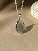 Damla Tasarım Mavi 'Komorebi' Kolye