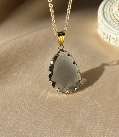 Damla Tasarım Mavi 'Komorebi' Kolye