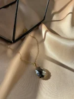 Damla Tasarım Mavi 'Komorebi' Kolye