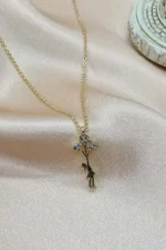 Balonlu Kadın Figürlü 'Trouvaille' Kolye