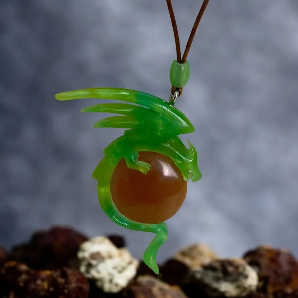 Rebirth of the Self El Yapımı Kolye - Görsel 2