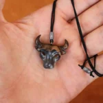 The Sacred Bull El Yapımı Kolye - Görsel 3