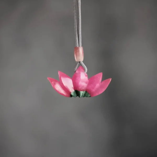 Lotus Blossom El Yapımı Kolye
