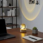 Romantik Astronot Kristal Cam Küre - Görsel 3