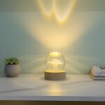 Satürn Tasarımlı Kristal Cam Küre - Görsel 3