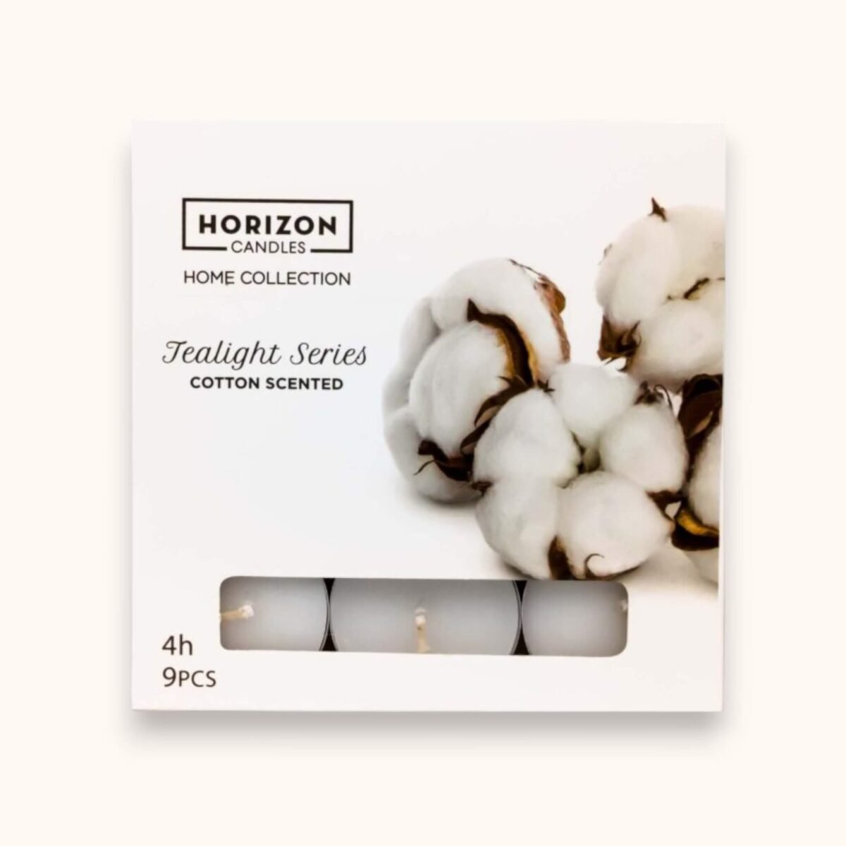 Horizon Pamuk Kokulu Tealight Mum