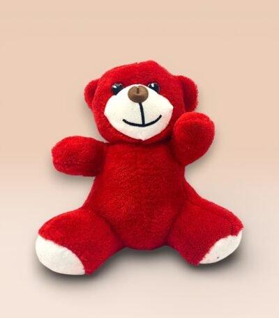 Sevimli Kırmızı Peluş Ayıcık
