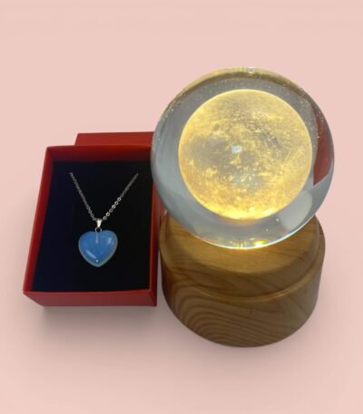 Dolunay Temalı Cam Küre Hediye Seti · No.4