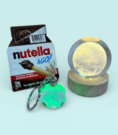 Dolunay Temalı Cam Küre Hediye Seti · No.2