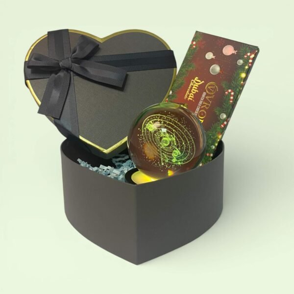 Gezegenler Temalı Cam Küre Hediye Seti · No.4