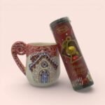 Şeker Ev Seramik Kupa Hediye Seti - Görsel 2