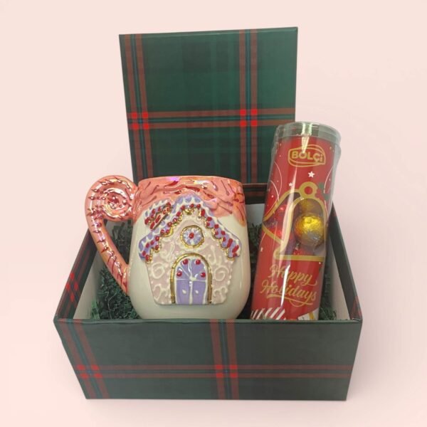 Şeker Ev Seramik Kupa Hediye Seti